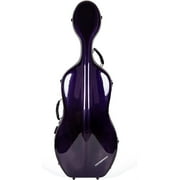 Crossrock 100% Carbon Fiber Case fits 4/4 Full-Size Cello, 7 Lb Lightweight