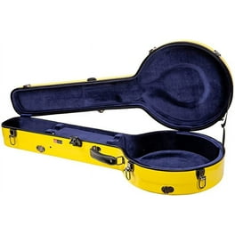 Costway Sonart 5 String Geared Tunable Banjo 24 Brackets Closed Back Remo  Head w/ Case 
