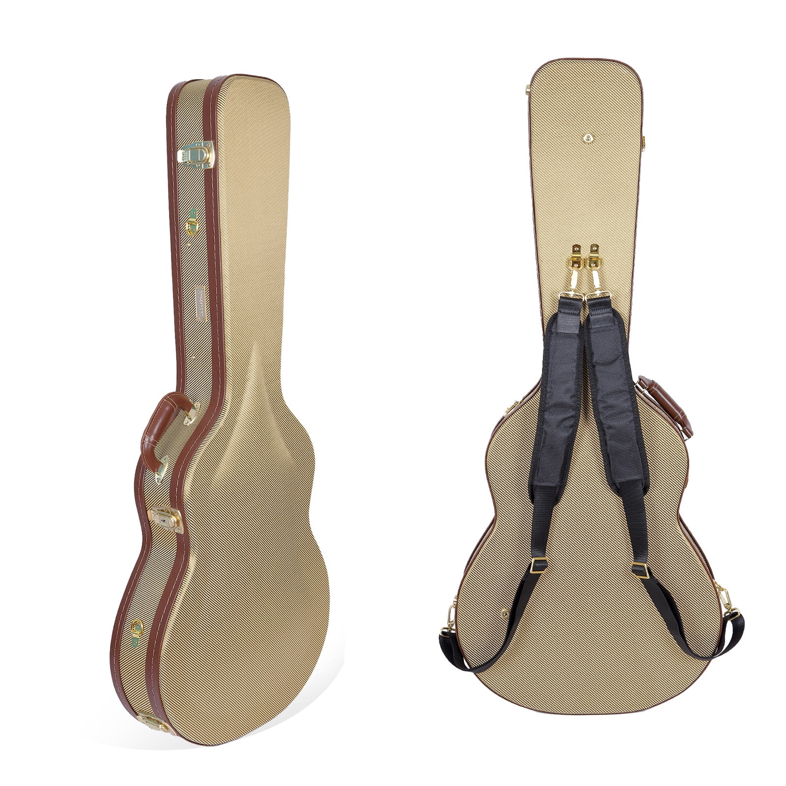 Crossrock 6 Strings Semi-Hollow & Hollowbody 335 Style Electric Guitar Case