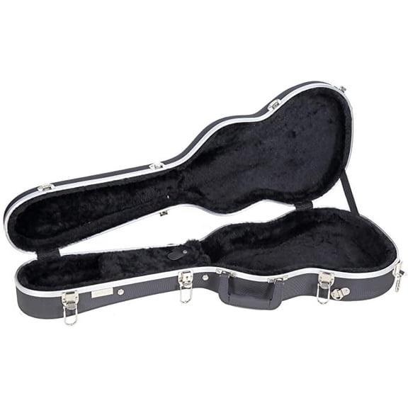 Crossrock ABS Molded Ukulele Hard Case-Baritone Uke Case