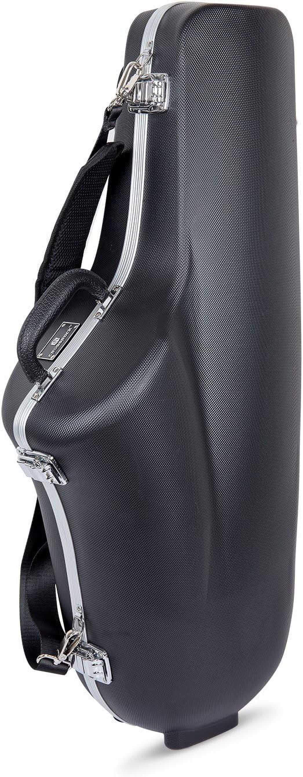 Crossrock ABS Tenor Saxophone Case – Red Velvet Interior, Accessory ...