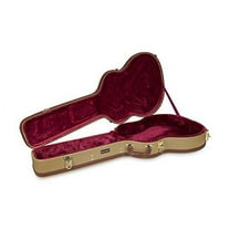 Crossrock Deluxe Hardshell Electric Guitar Case for Jazzmaster/Jaguar Style