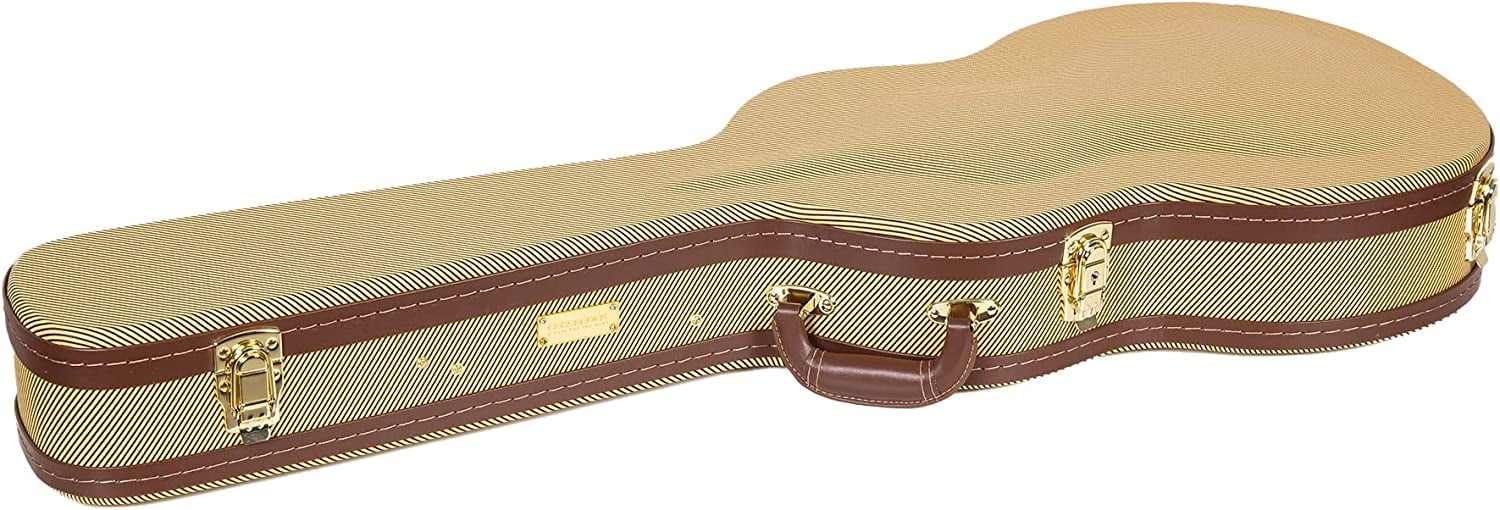 Crossrock Electric Guitar Case Fits PRS SE series Hollowbody Guitars