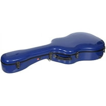 Crossrock Fiberglass Case For Acoustic Dreadnought Guitar