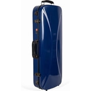 Crossrock Fiberglass Double Case for Two Full-Size Violins with TSA Lock