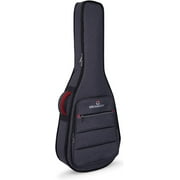 Crossrock Full Size Classical Guitar Gig Bag, 10mm Padding, Backpack Available Dark Grey