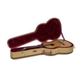 thumbnail image 1 of Crossrock Hard-Shell Wooden Case-Fits 4/4 Classical Nylon String Acoustic Guitars-Stainless Steel Latches, Sponge Lining, Metal Feet, Storage Space-Vinyl Tweed, 1 of 7
