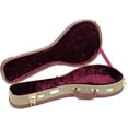 thumbnail image 1 of Crossrock Hard-Shell wood case for A Style Mandolins with removable shoulder straps-Tweed(CRW700MATW), 1 of 5