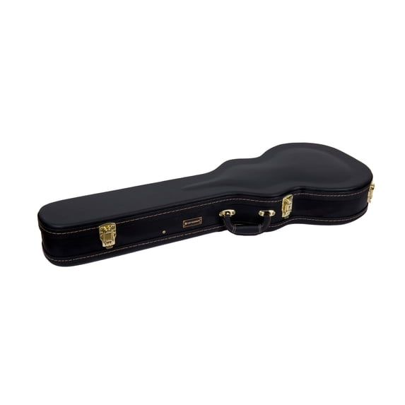 Crossrock LP Case fit Les Paul Electric Guitar, Semi-vintage Arched Hardshell