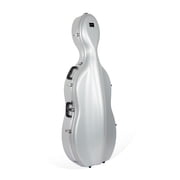 Crossrock Strong Hard Cello Case 4/4 ABS Composite Material with Two Wheels