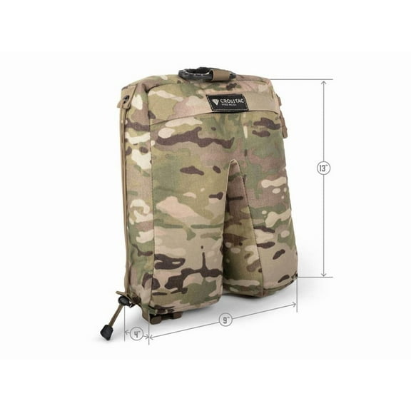 CrossTac Viper Bag Front Shooting Rest Bag Camo