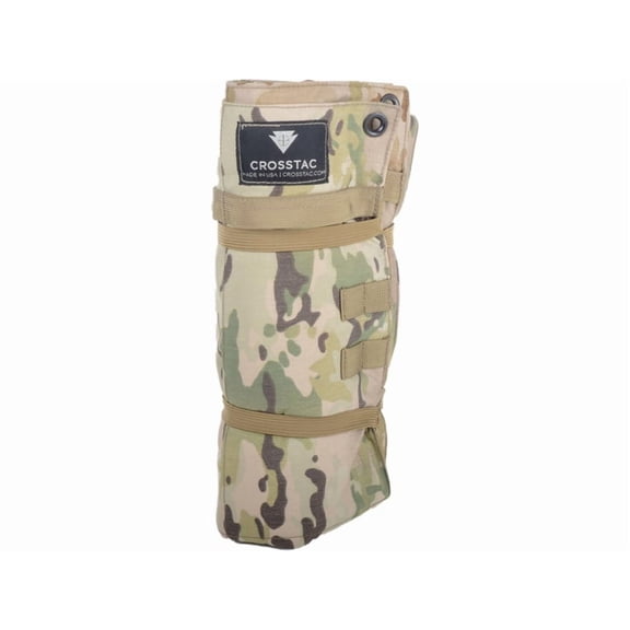 Crosstac RECON Shooting Mat, MultiCam/Coyote Brown, Regular, 60in x 28in