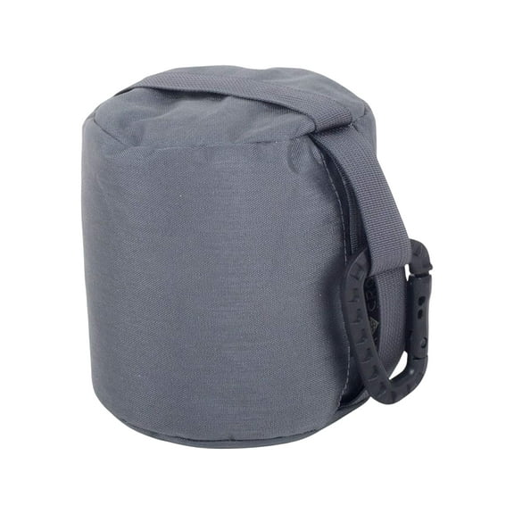 CrossTac Rear Squeeze Shooting Rest Bag XXL Cordura Wolf Gray