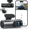 thumbnail image 1 of Crosstour Dash Cam Front and Rear Car Camera, 3”Full HD 1080P Front & Rear Car Camera , Black, 1 of 10