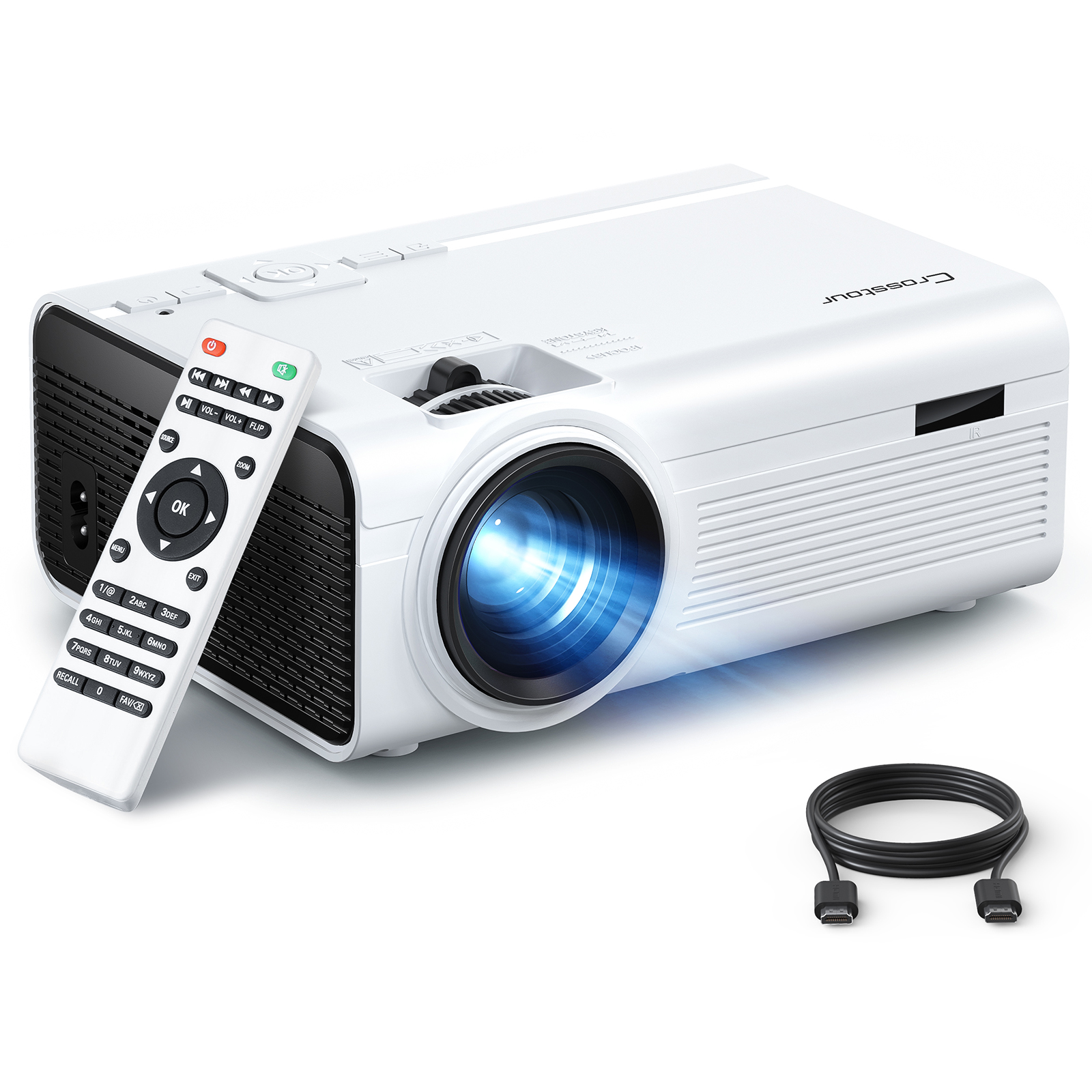 VANKYO Mini Video Projector with 50,000 Hours LED Lamp Life, 236