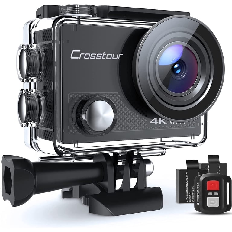 コスモトロン CG-9000 Crosstour 4K 16MP Action Camera CT9000, WiFi, Underwater IP68