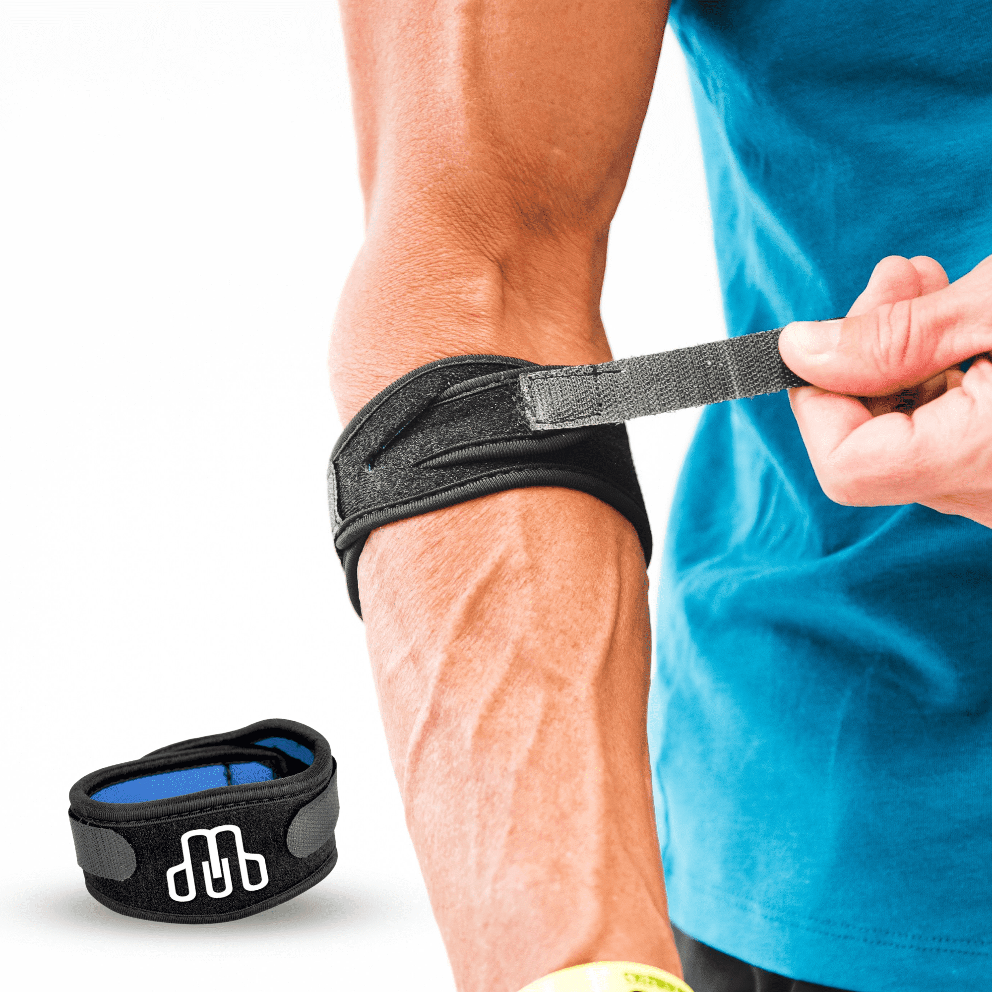 CROSSTRAP Elbow Compression Strap, Large – Tennis & Golfer’s Elbow ...