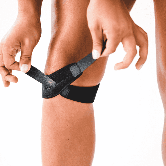 MDUB Crosstrap Patella Knee Strap | Unisex Adult Stabilizing Support for Pain Relief