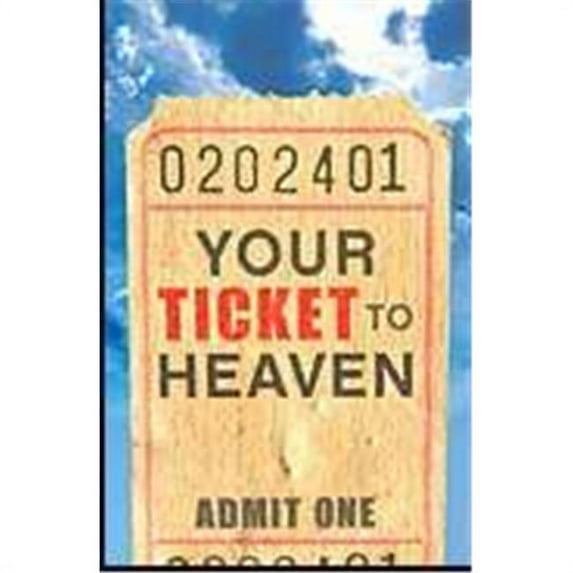 Crossway Books 024418 Your Ticket To Heaven Esv Tract
