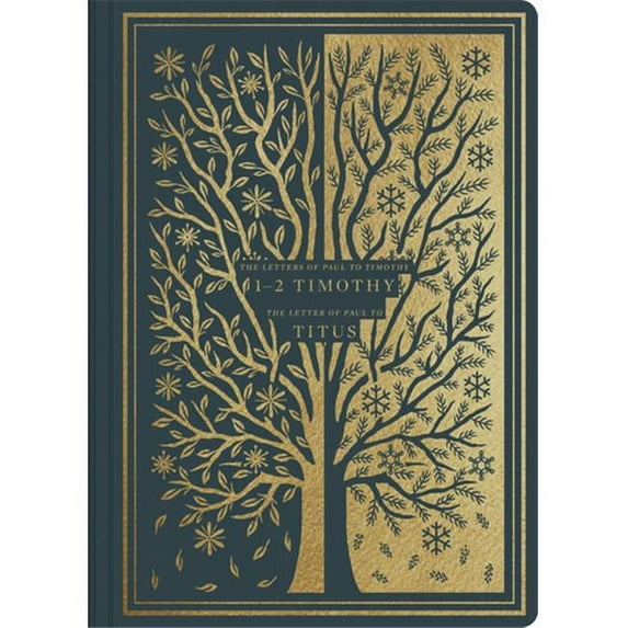 Crossway Books 163383 ESV Illuminated Scripture Journal 1-2 Timothy & Titus, Blue Softcover