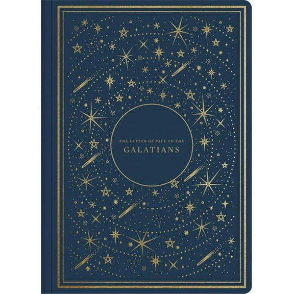 Crossway Books 163389 ESV Illuminated Scripture Journal Galatians, Blue Softcover