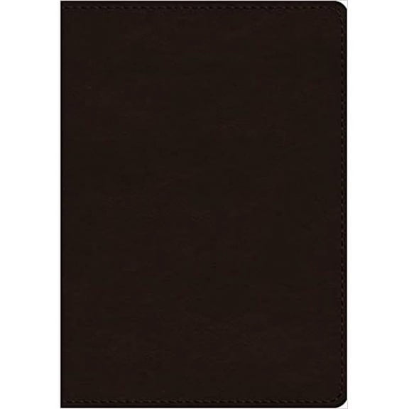 Crossway Books ESV Single Column Journaling Bible - Large Print, Deep Brown Trutone - May 2020
