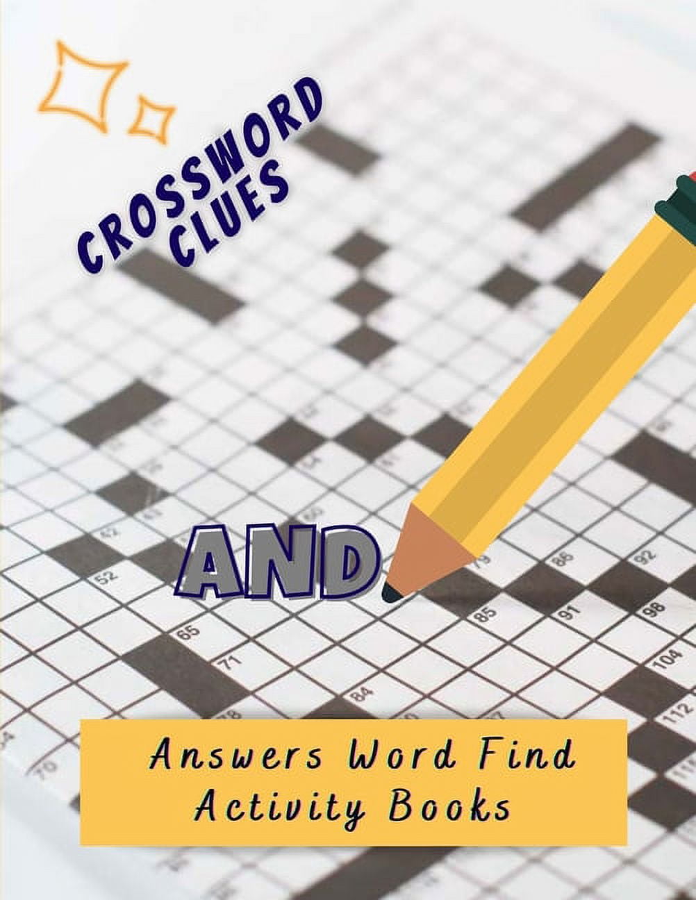 Crossword Clues And Answers Word Find Activity Books The Learning