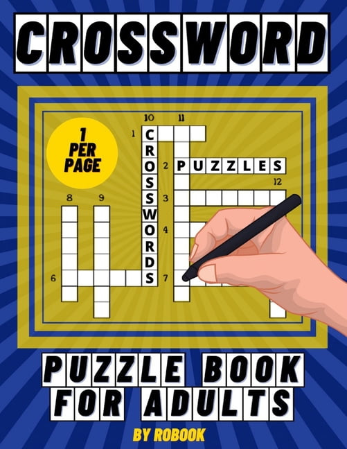 Crossword Puzzle Book for Adults: Large Print Crossword Puzzles Brain Crossword Puzzle Book for Adults: Large Print Crossword Puzzles Brain