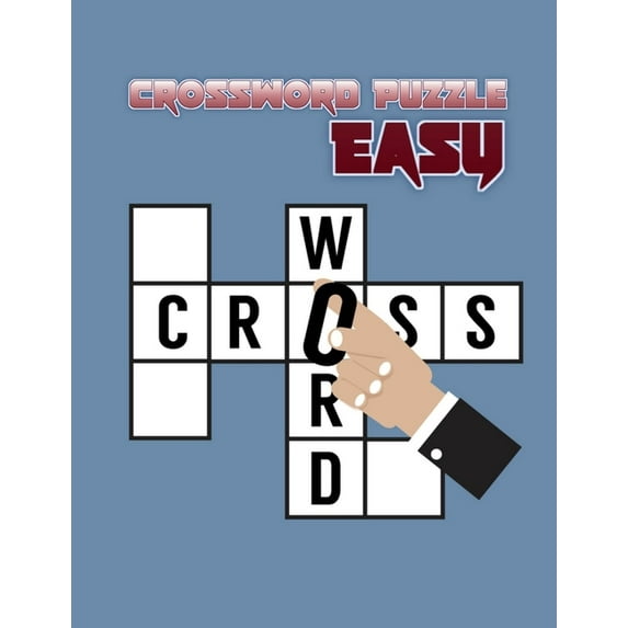 Crossword Puzzle Easy : Daily Commuter Crossword Puzzle Book, Puzzle Books for Adults Large Print Puzzles with Easy, Medium, Hard, and Very Hard Difficulty Brain Games for Every Day (USA Today Puzzles) (Paperback)