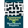 thumbnail image 1 of Crossword Puzzles And Word Search Bogglers Vol. 3 (Paperback), 1 of 1