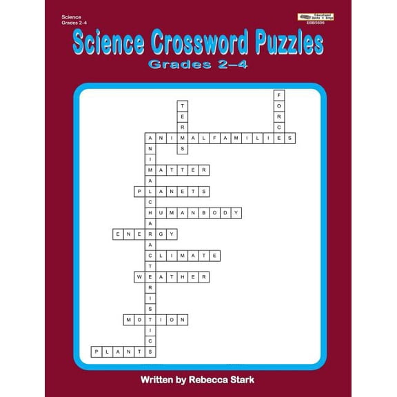 Crossword Puzzles for the Classroom Science Crossword Puzzles Grades 2?4, (Paperback)