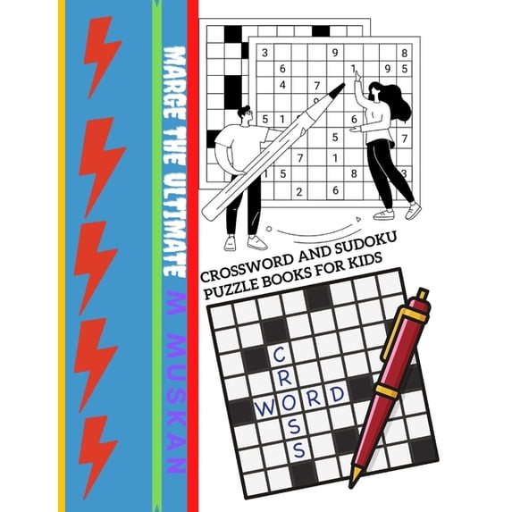 Crossword and Sudoku Puzzle Book for Kids. Marge The Ultimate ...
