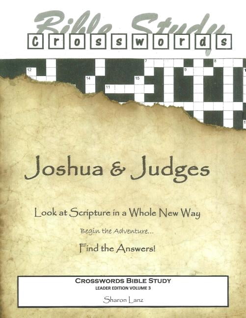 Crosswords Bible Study: Joshua and Judges Leader Book (Paperback) by Sharon Lanz