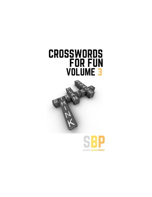 Crosswords For Fun: Volume 3, (Paperback)