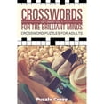 thumbnail image 1 of Crosswords For The Brilliant Minds (Get Smart Vol 1): Crossword Puzzles For Adults (Paperback), 1 of 1