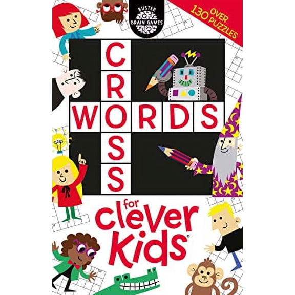 Crosswords for Clever Kids® (Paperback) by Gareth Moore