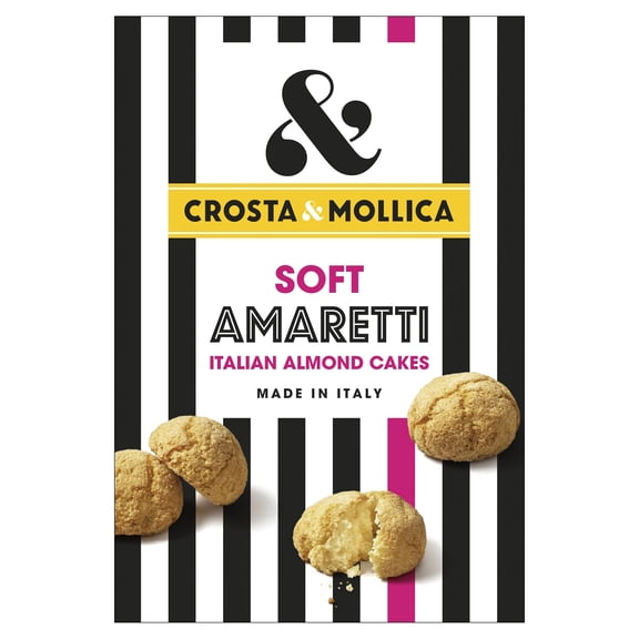 Crosta & Mollica Soft Amaretti Biscuits 140g, Imported from Britain