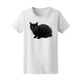 thumbnail image 1 of Crouching Black Cat T-Shirt Men -Image by Shutterstock, Male x-Large, 1 of 2