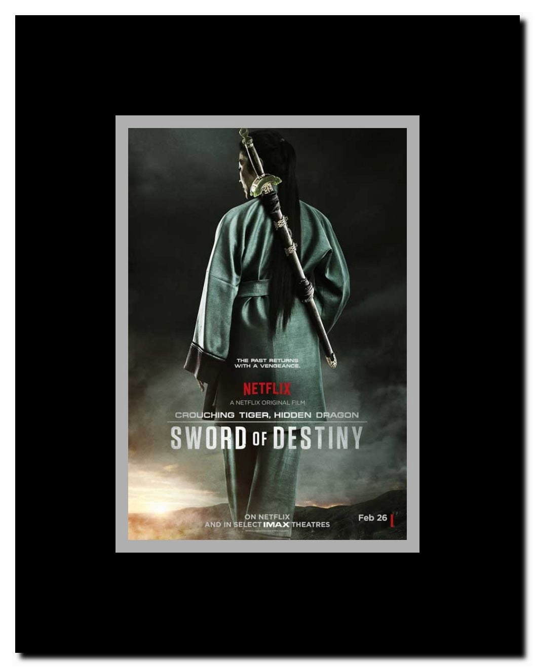 Crouching Tiger Hidden Dragon: Sword of Destiny Framed Movie Poster