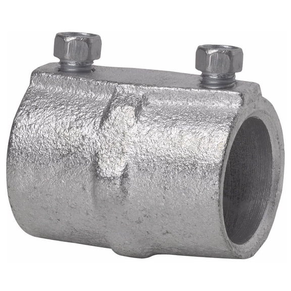 Crouse-Hinds 160, 1/2"", Steel, Set Screw, Rigid Conduit Coupling, 1 pc