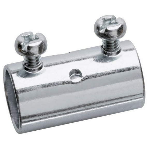 Crouse-Hinds 462, 1"", Steel, Set Screw, Thin Wall, EMT Coupling, 1pc