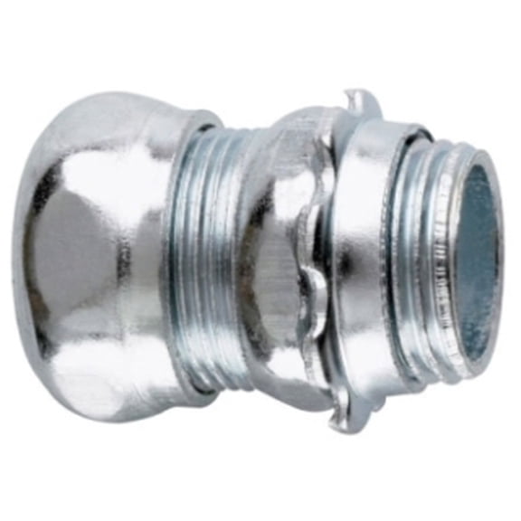 Crouse-Hinds 655, EMT Connector, 2 Emt Cmp Conn, 1 PC