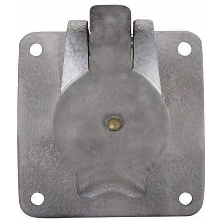 Crouse-Hinds AR221, 20 A, 2-Pole, 2-Wire, Pin and Sleeve Receptacle, 1 pc