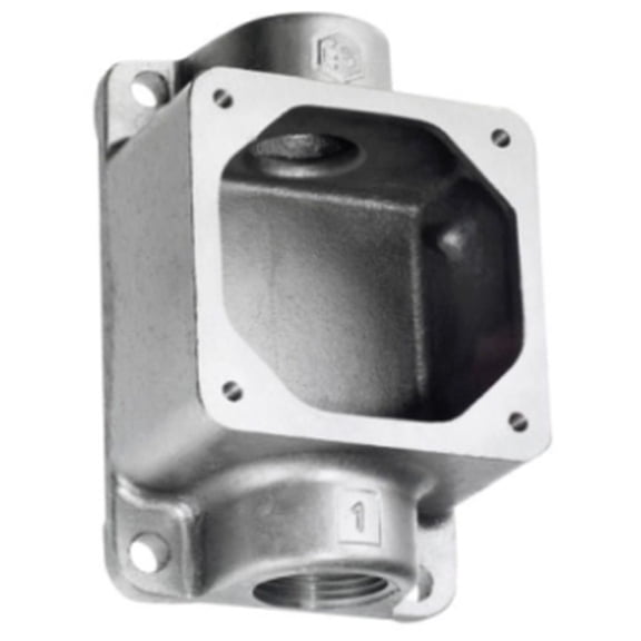 Crouse-Hinds ARRC23, Pin & Sleeve Receptacle Housing Back Box, 20/30A 3/4, 1 PC