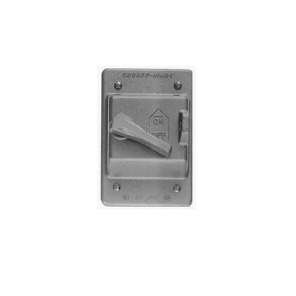 Crouse-Hinds DS185 Die Cast Aluminum Raintight Cover with Locking Arrangement