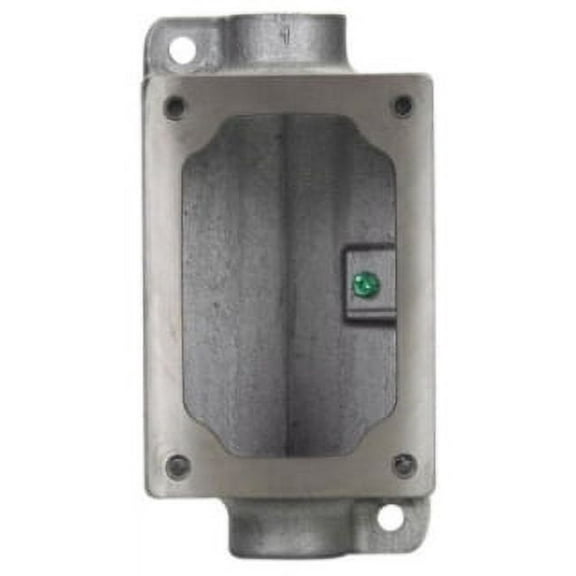 Crouse-Hinds EDSC171, Explosionproof Control Station Back Box, Side Rocker, 1 PC