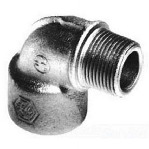 Crouse-Hinds EL296 3/4-Inch 90-Degree Male Elbow