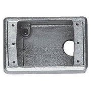 Crouse-Hinds FDA1, Cast Device Box, 1/2 Back Feed Cst Iron Fd Bx Sgl Gng, 1 PC