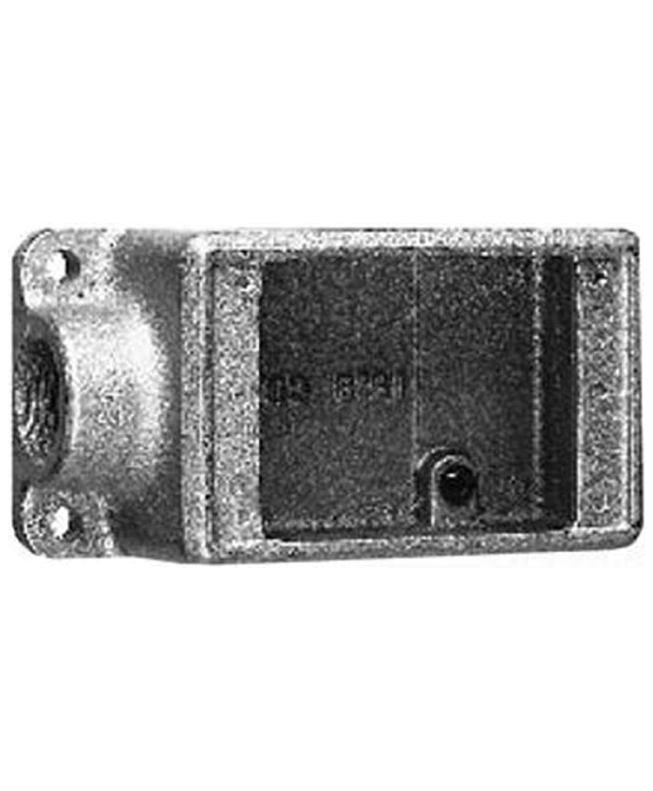 CrouseHinds FS2 3/4 In Dead End Cast Device Box; 1 Gang, Type FS