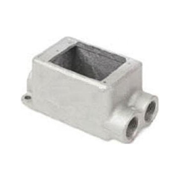 Crouse-Hinds FSCC2 Condulet Single Gang Cast Device Box, 3/4-Inch